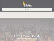 Tablet Screenshot of enactusunsw.org